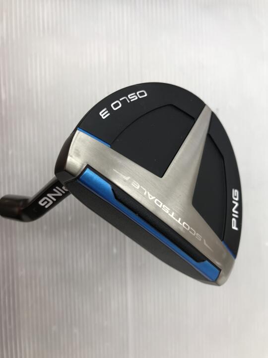 【中古】ピン SCOTTSDALE OSLO 3 パター 34.0インチ ヘッドカバーあり オリジナルスチール Cランク 右利き用 PING ゴルフクラブ スコッツデール オスロ ゴルフドゥ ゴルフ用品 GOLF DO 中古ゴルフクラ