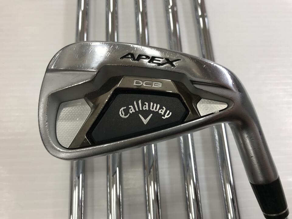 【中古】キャロウェイ APEX DCB 2021 アイアンセット Sフレックス 38.0インチ NSプロ950GH neo Cランク 右利き用 Callaway ゴルフクラブ エイペックスDCB2021 ゴルフドゥ ゴルフ用品 GOLF DO 中古ゴルフクラ