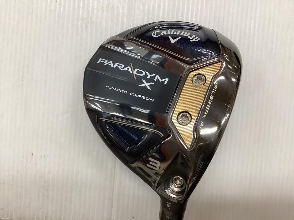 【中古】キャロウェイ PARADYM X フェアウェイウッド 3W 15° SRフレックス 42.5インチ ヘッドカバーあり VENTUS TR 5 for Callaway Cランク 右利き用 Callaway ゴルフクラブ パラダイムX ゴルフドゥ ゴルフ 16,160円