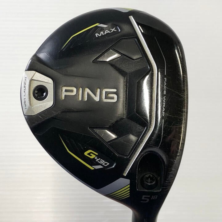【中古】ピン G430 MAX HL フェアウェイウッド 5W 18° 42.5インチ ヘッドカバーあり Fujikura SPEEDER NX45 Cランク 右利き用 PING ゴルフクラブ G430マックスHL ゴルフドゥ ゴルフ用品 GOLF DO 中古ゴルフク