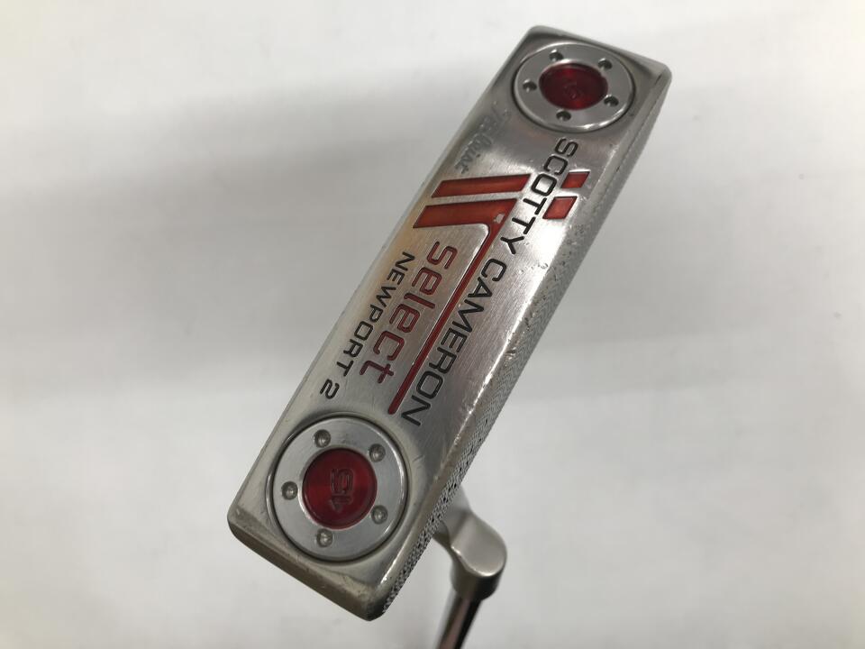 【中古】タイトリスト SC Select NEWPORT 2 2014 パター 34.0インチ オリジナルスチール Cランク 右利き用 Titleist ゴルフクラブ スコッティキャメロン セレクト ニューポート2 ゴルフドゥ ゴルフ用品|ゴルフ ドゥ 中古クラブ店