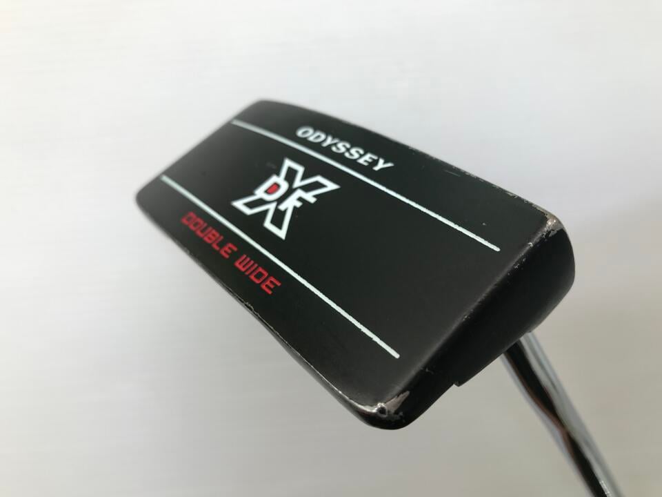 【中古】オデッセイ DFX DOUBLE WIDE 2021 パター 34.0インチ ヘッドカバーあり オリジナルスチール Dランク 右利き用 ODYSSEY ゴルフクラブ ゴルフドゥ ゴルフ用品 GOLF DO 中古ゴルフクラブ