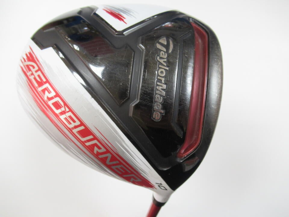 【中古】テーラーメイド AERO BURNER ドライバー 10° Sフレックス 45.75インチ ヘッドカバーあり TM1-215 Dランク 右利き用 Taylormade ゴルフクラブ エアロバーナー ゴルフドゥ ゴルフ用品 GOLF DO 中古