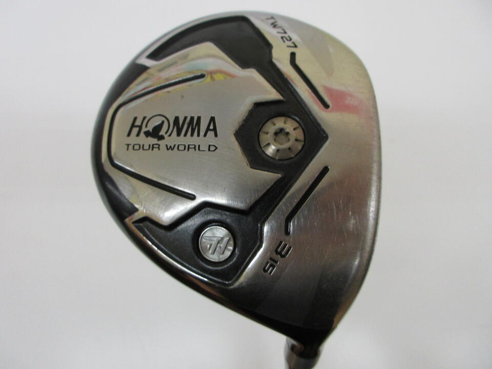 【中古】ホンマゴルフ ツアーワールド TW727 フェアウェイウッド 3W 15° Xフレックス 43.0インチ VIZARD YC 75 Dランク 右利き用 ゴルフクラブ ゴルフドゥ ゴルフ用品 GOLF DO 中古ゴルフクラブ