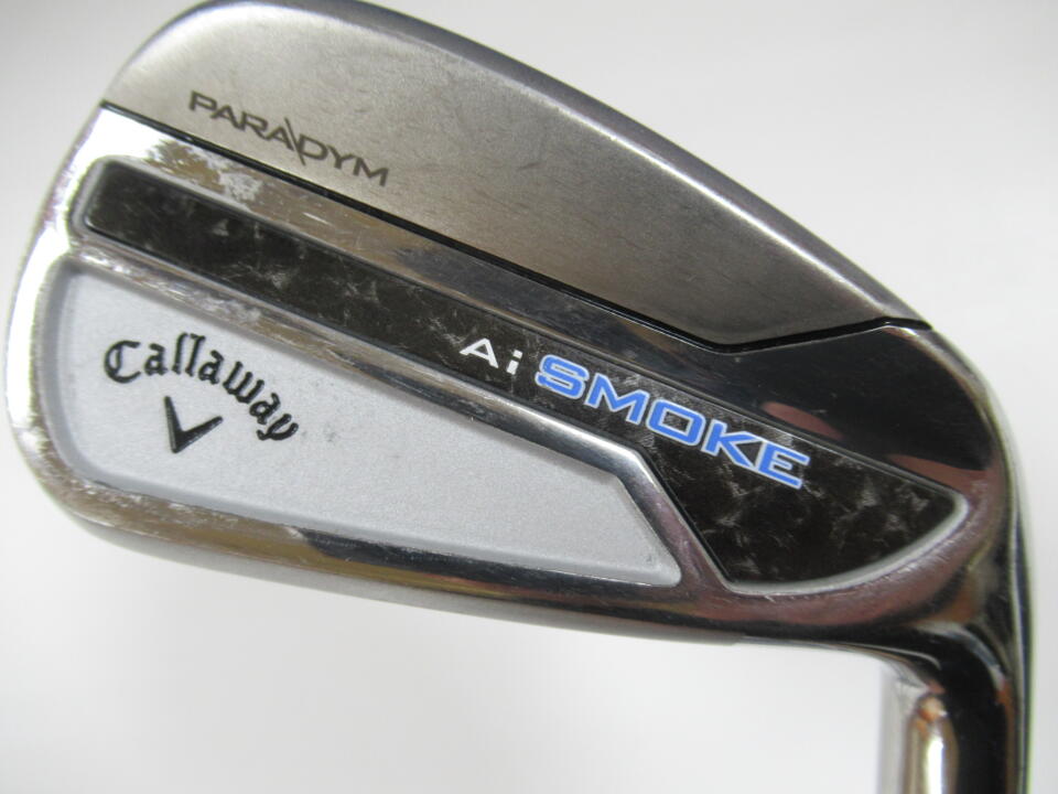 【中古】キャロウェイ PARADYM Ai SMOKE アイアンセット Sフレックス 37.875インチ NSプロ Zelos 7 Cランク 右利き用 Callaway ゴルフクラブ パラダイムAiスモーク ゴルフドゥ ゴルフ用品 GOLF DO 中古ゴル