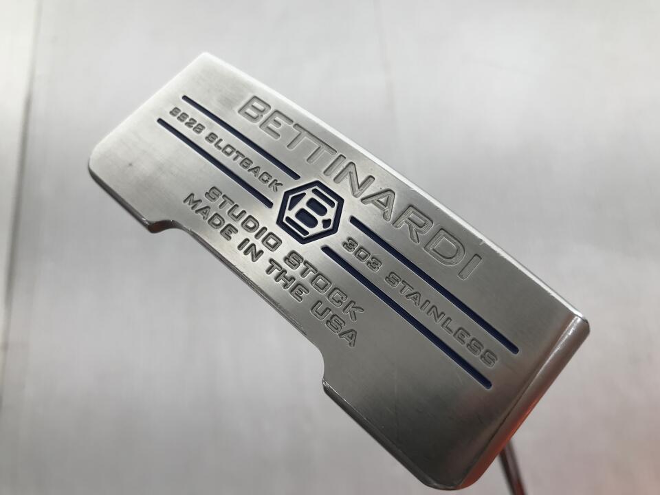 【中古】ベティナルディ STUDIO STOCK #28 2019 パター 34.0インチ ヘッドカバーあり オリジナルスチール Cランク 右利き用 BETTINARDI ゴルフクラブ ゴルフドゥ ゴルフ用品 GOLF DO 中古ゴルフクラブ|ゴルフ ドゥ 中古クラブ店