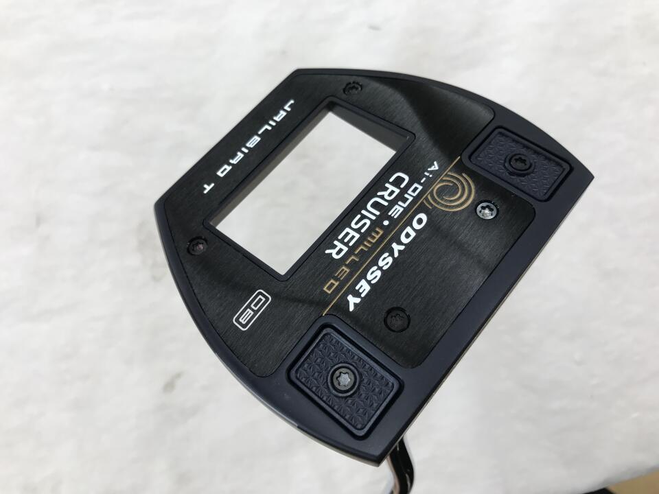 【中古】オデッセイ Ai-ONE MILLED CRUISER JAILBIRD T パター 38.0インチ ヘッドカバーあり オリジナルスチール Bランク 右利き用 ODYSSEY ゴルフクラブ ゴルフドゥ ゴルフ用品 GOLF DO 中古ゴルフクラブ