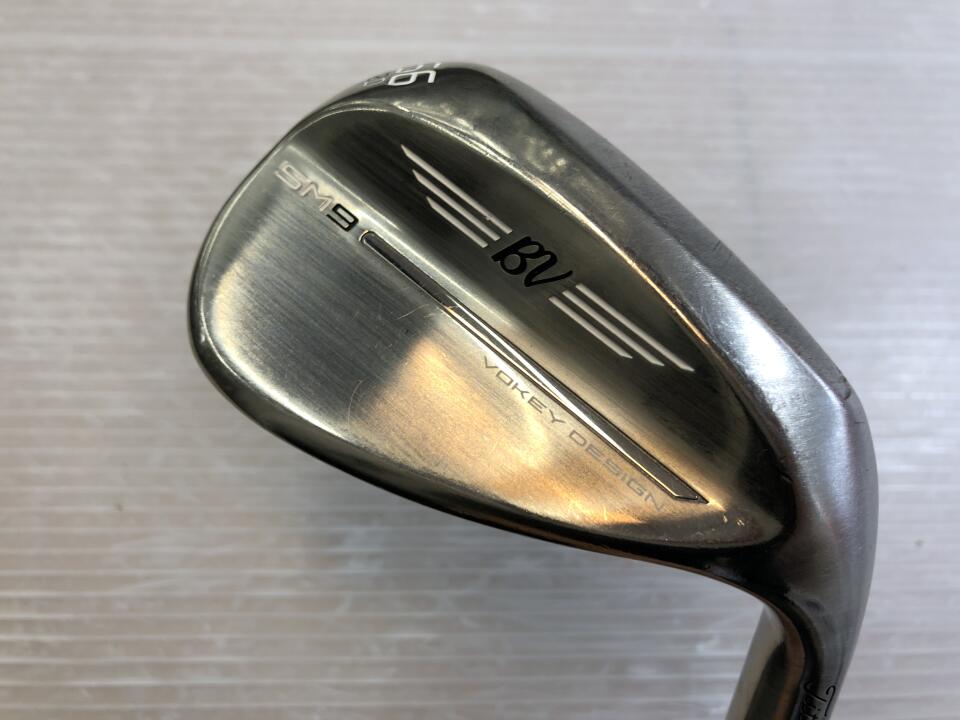 【中古】タイトリスト VOKEY SM9 ブラッシュドスチール ウェッジ 56° Sフレックス 35.0インチ NSプロ950GH neo Dランク 右利き用 Titleist ゴルフクラブ ボーケイSM9 ゴルフドゥ ゴルフ用品 GOLF DO 中古
