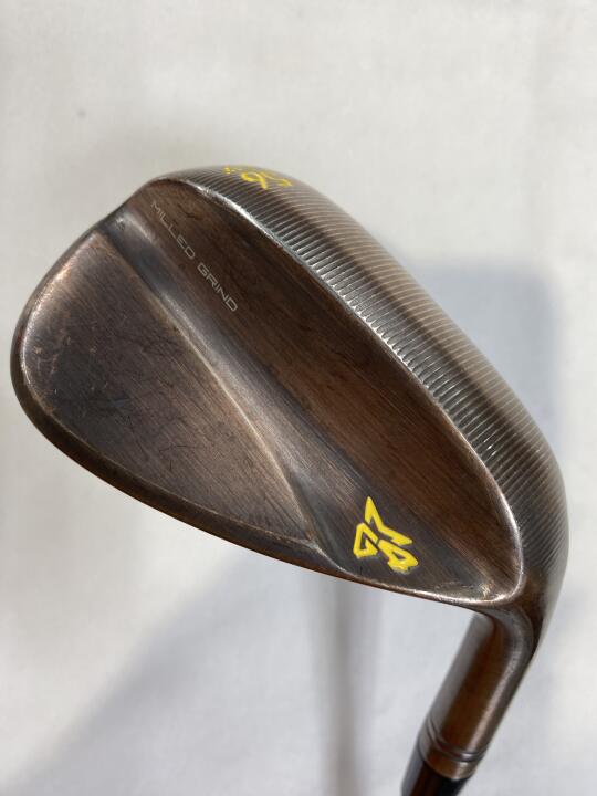【中古】テーラーメイド MILLED GRIND 4 クローム ウェッジ 56° Rフレックス 35.0インチ RAUNE i75 リシャフト品 Cランク 右利き用 Taylormade ゴルフクラブ ミルドグラインド4 ゴルフドゥ ゴルフ用品 GOL