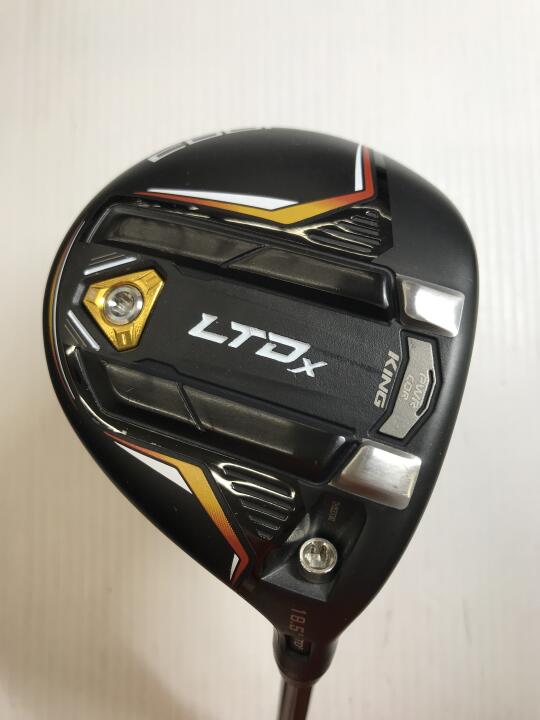 【中古】コブラ KING LTDx Gold/Black フェアウェイウッド 5W 18.5° Sフレックス 42.25インチ ディアマナ PD60 Cランク 右利き用 COBRA ゴルフクラブ キング ゴルフドゥ ゴルフ用品 GOLF DO 中古ゴルフクラ