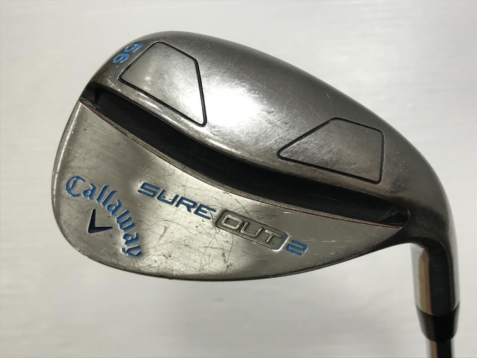 【中古】キャロウェイ SURE OUT 2 ウェッジ 56° Sフレックス 34.5インチ NSプロ950GH Dランク 右利き用 Callaway ゴルフクラブ ゴルフドゥ ゴルフ用品 GOLF DO 中古ゴルフクラブ