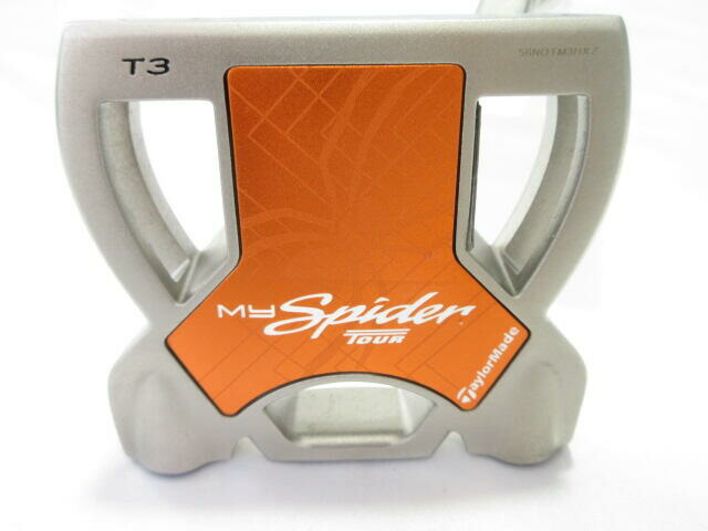 【中古】テーラーメイド My Spider TOUR 2023 パター 33.5インチ ヘッドカバーあり オリジナルスチール Cランク 右利き用 Taylormade ゴルフクラブ ゴルフドゥ ゴルフ用品 GOLF DO 中古ゴルフクラブ