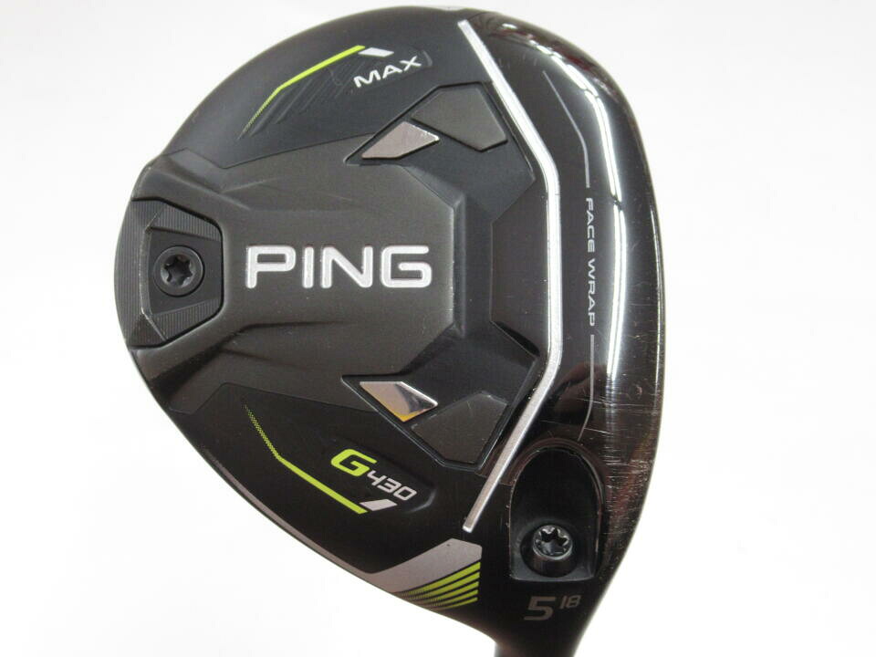 【中古】ピン G430 MAX フェアウェイウッド 5W 18° Sフレックス 42.5インチ ALTA J CB BLACK Cランク 右利き用 PING ゴルフクラブ G430マックス ゴルフドゥ ゴルフ用品 GOLF DO 中古ゴルフクラブ