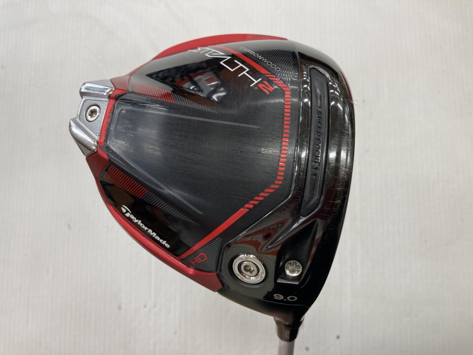【中古】テーラーメイド STEALTH2 HD ドライバー 9° Sフレックス 45.0インチ ヘッドカバーあり Speeder 569 EVOLUTION 7 リシャフト品 Cランク 右利き用 Taylormade ゴルフクラブ ステルス2HD ゴルフドゥ ゴ