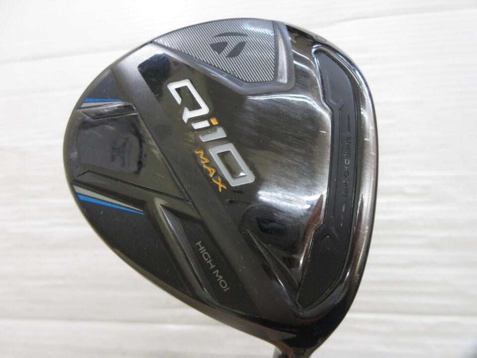 【中古】テーラーメイド Qi10 MAX フェアウェイウッド 5W 19° SRフレックス 42.25インチ ヘッドカバーあり Diamana BLUE TM50 Cランク 右利き用 Taylormade ゴルフクラブ Qi10マックス ゴルフドゥ ゴルフ用