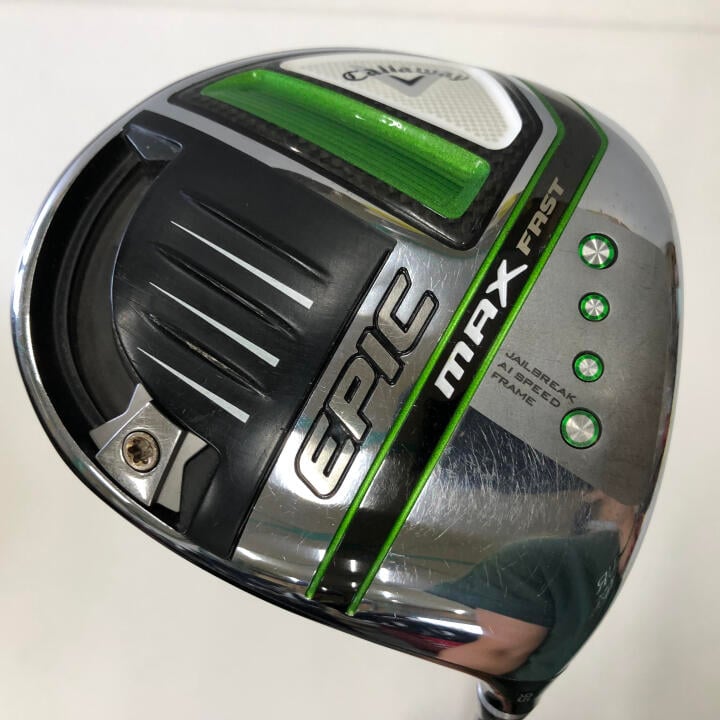 【中古】キャロウェイ EPIC MAX FAST ドライバー 9.5° Sフレックス 45.5インチ ヘッドカバーあり Speeder EVOLUTION for Callaway Cランク 右利き用 Callaway ゴルフクラブ エピックマックスファスト ゴルフド