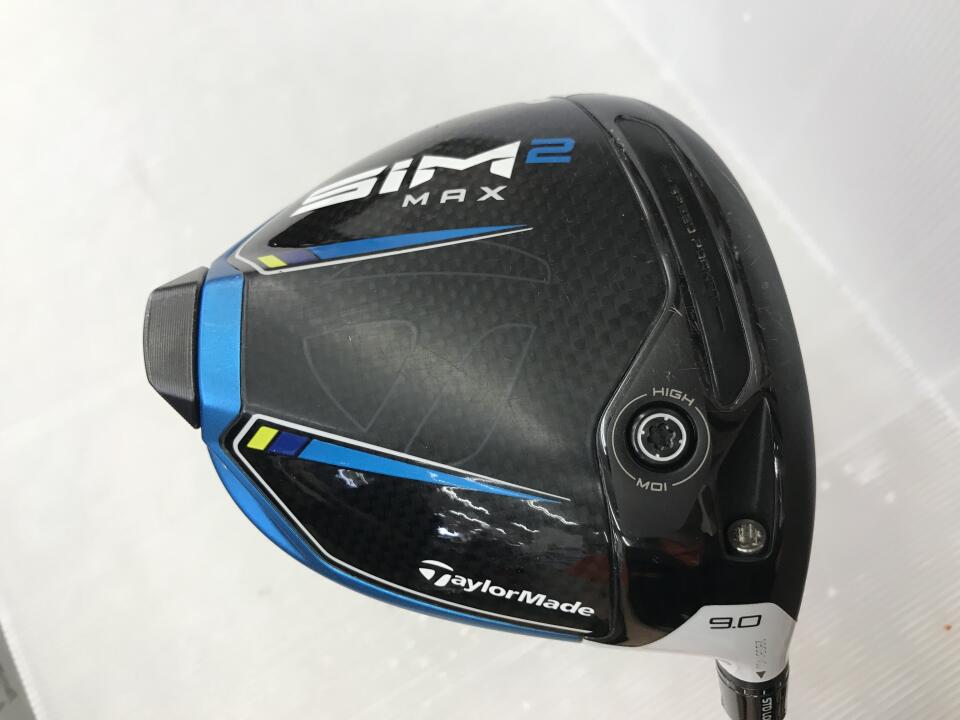 【中古】テーラーメイド SIM2 MAX ドライバー 9° Sフレックス 45.5インチ ATTAS 5GOGO リシャフト品 Cランク 右利き用 Taylormade ゴルフクラブ シム2マックス ゴルフドゥ ゴルフ用品 GOLF DO 中古ゴルフ