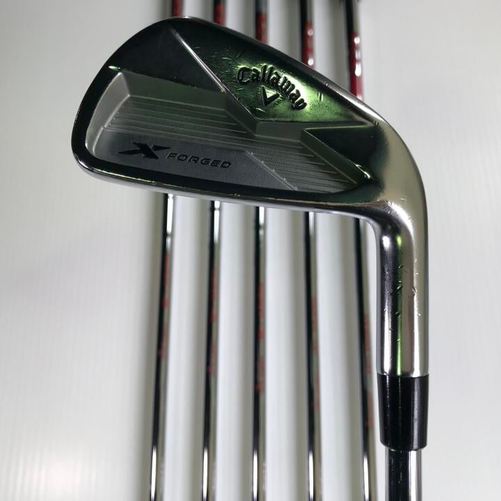 【中古】キャロウェイ X FORGED 2018 アイアンセット Sフレックス 38.0インチ NSプロ MODUS 3 TOUR 120 Dランク 右利き用 Callaway ゴルフクラブ エックスフォージド2018 ゴルフドゥ ゴルフ用品 GOLF DO 中古|ゴルフ ドゥ 中古クラブ店