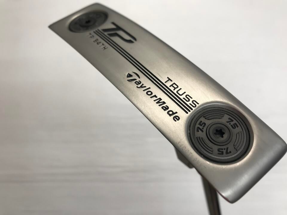 【中古】テーラーメイド TP TRUSS B4TH パター 34.0インチ ヘッドカバーあり オリジナルスチール Cランク 右利き用 Taylormade ゴルフクラブ ゴルフドゥ ゴルフ用品 GOLF DO 中古ゴルフクラブ
