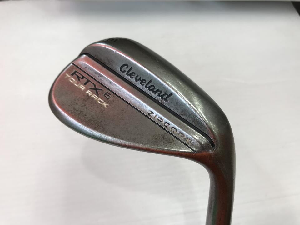 【中古】クリーブランド RTX 6 ZIPCORE ツアーラック ウェッジ 56° Sフレックス 34.75インチ NS850GH　NEO リシャフト品 Cランク 右利き用 Cleveland ゴルフクラブ ゴルフドゥ ゴルフ用品 GOLF DO 中古ゴル