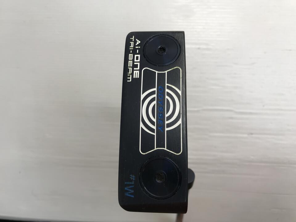 【中古】オデッセイ Ai-ONE TRI-BEAM #1W パター 34.0インチ ヘッドカバーあり オリジナルスチール Cランク 右利き用 ODYSSEY ゴルフクラブ ゴルフドゥ ゴルフ用品 GOLF DO 中古ゴルフクラブ|ゴルフ ドゥ 中古クラブ店