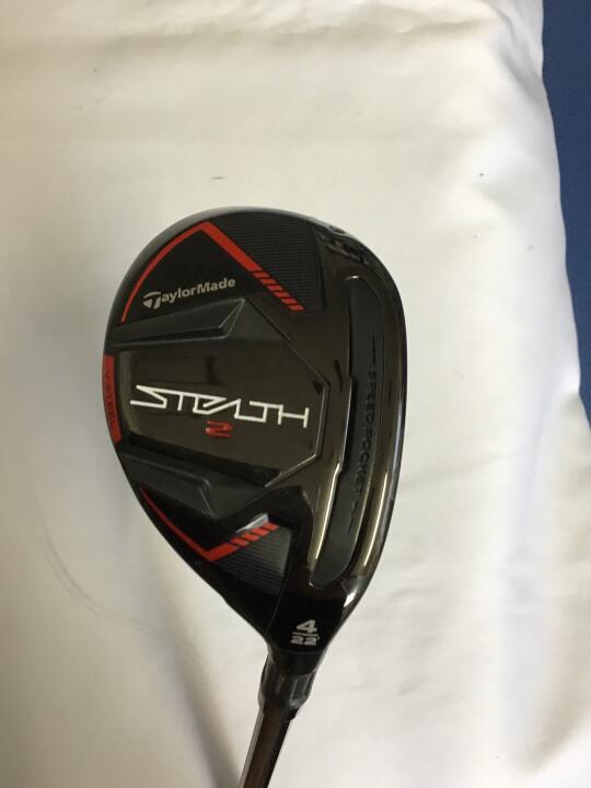 【中古】テーラーメイド STEALTH2 ユーティリティ 22° Rフレックス 39.75インチ TENSEI RED TM60 Cランク 右利き用 Taylormade ゴルフクラブ ステルス2 ゴルフドゥ ゴルフ用品 GOLF DO 中古ゴルフクラブ
