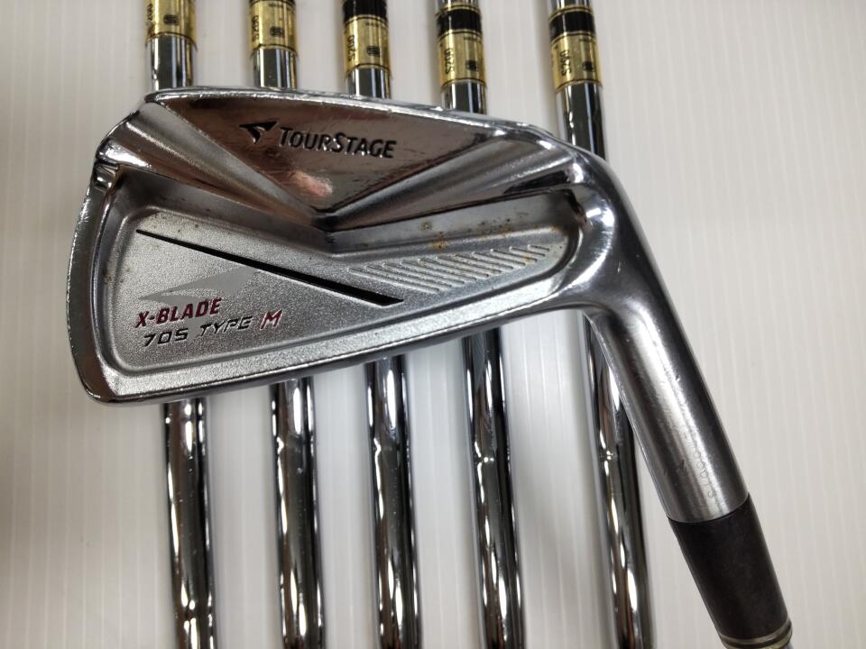 【中古】ブリヂストン ツアーステージ X-BLADE 705 TYPE M アイアンセット 25° S200フレックス 37.75インチ ダイナミックゴールド Dランク 右利き用 BRIDGESTONE ゴルフクラブ ゴルフドゥ ゴルフ用品 GOL 15,033円