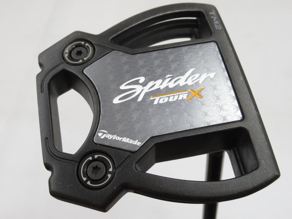 【中古】テーラーメイド Spider TOUR X TRUSS TM2 パター 33.0インチ ヘッドカバーあり オリジナルスチール Cランク 右利き用 Taylormade ゴルフクラブ ゴルフドゥ ゴルフ用品 GOLF DO 中古ゴルフクラブ