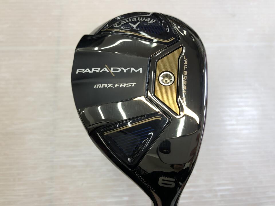 【中古】【レディースモデル】キャロウェイ PARADYM MAX FAST レディス ユーティリティ 27° Aフレックス 38.0インチ ヘッドカバーあり ELDIO 40 for Callaway(PARADYM) Dランク 右利き用 Callaway ゴルフクラ