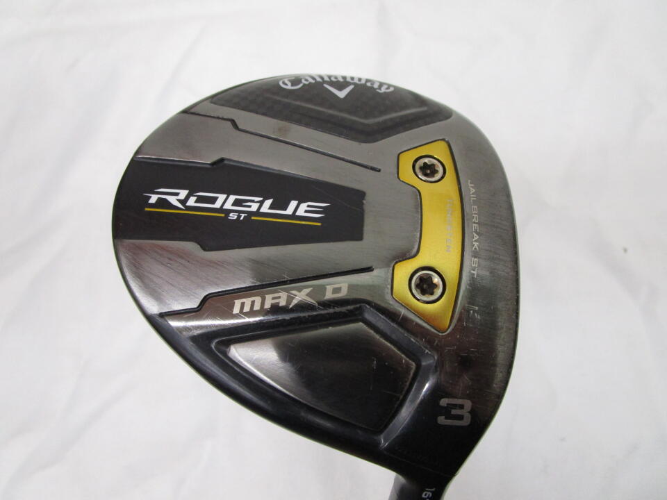 【中古】キャロウェイ ROGUE ST MAX D フェアウェイウッド 3W 16° SRフレックス 43.0インチ ヘッドカバーあり VENTUS 5 for Callaway Dランク 右利き用 Callaway ゴルフクラブ ローグSTマックスD ゴルフドゥ