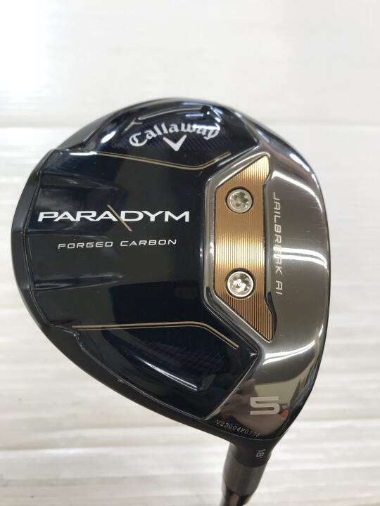 【中古】キャロウェイ PARADYM フェアウェイウッド 5W 18° Sフレックス 42.5インチ ヘッドカバーあり VENTUS TR 5 for Callaway Cランク 右利き用 Callaway ゴルフクラブ パラダイム ゴルフドゥ ゴルフ用品