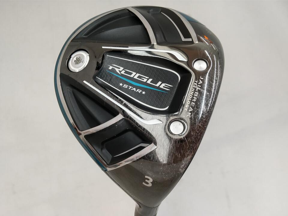 【中古】キャロウェイ ROGUE STAR SPEED STAR フェアウェイウッド 3W 15&deg; Rフレックス 43.25インチ FUBUKI SPEED STAR Cランク 右利き用 Callaway ゴルフクラブ ローグスタースピードスター ゴルフドゥ ゴル｜ゴルフ ドゥ 中古クラブ店
