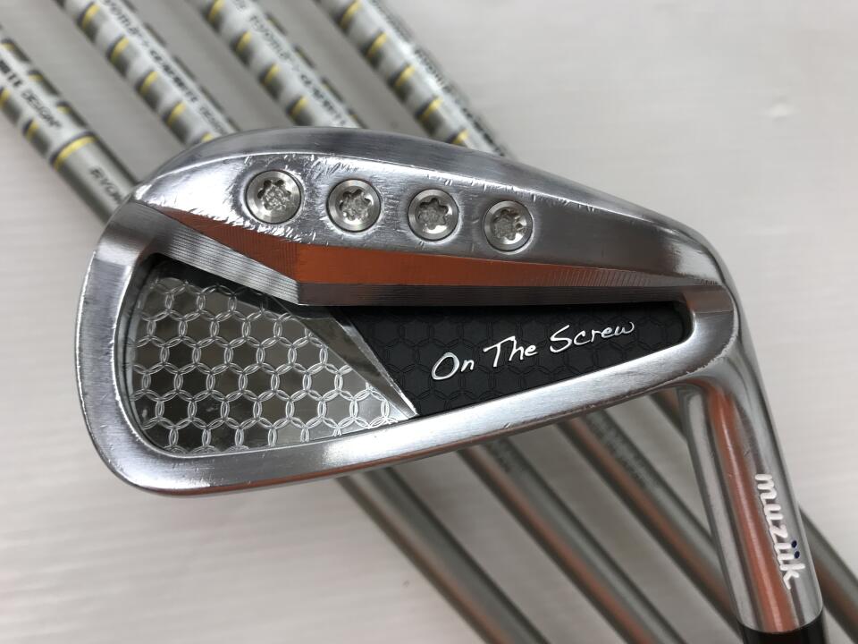 【中古】ムジーク On The Screw DD アイアンセット Rフレックス 37.25インチ ツアーAD RYOMA IRON リシャフト品 Cランク 右利き用 muziik ゴルフクラブ ゴルフドゥ ゴルフ用品 GOLF DO 中古ゴルフクラブ|ゴルフ ドゥ 中古クラブ店