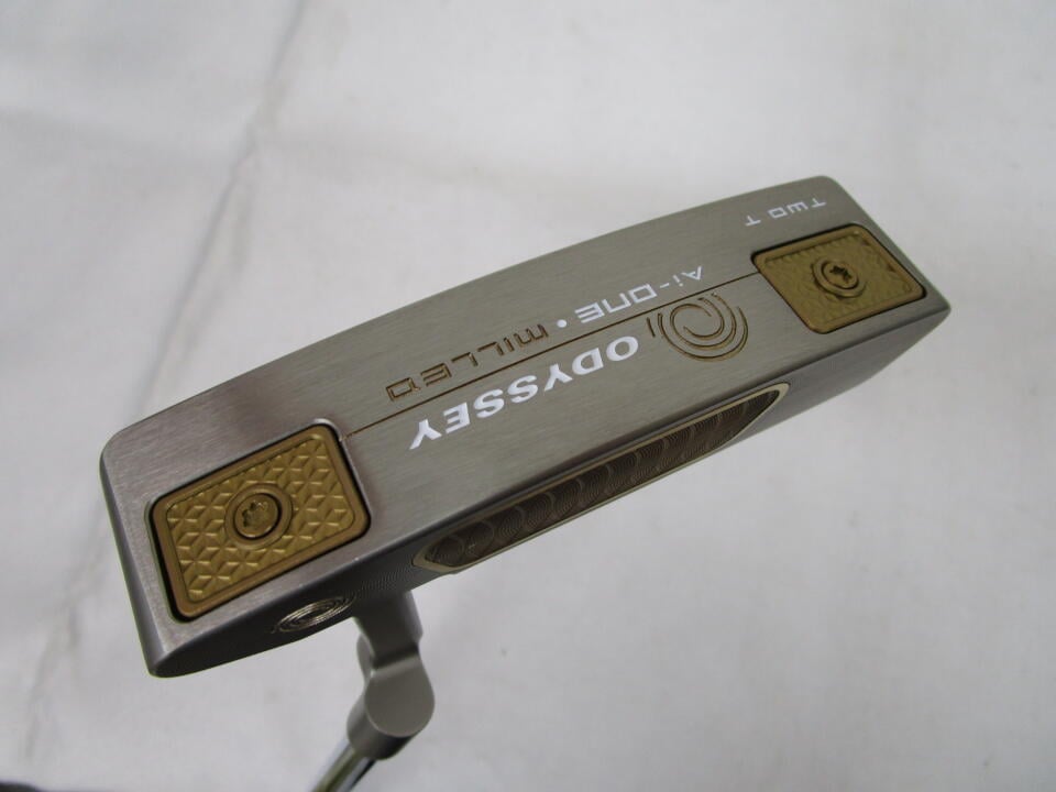 【中古】オデッセイ Ai-ONE MILLED SILVER TWO T パター 34.0インチ ヘッドカバーあり オリジナルスチール Bランク 右利き用 ODYSSEY ゴルフクラブ ゴルフドゥ ゴルフ用品 GOLF DO 中古ゴルフクラブ|ゴルフ ドゥ 中古クラブ店
