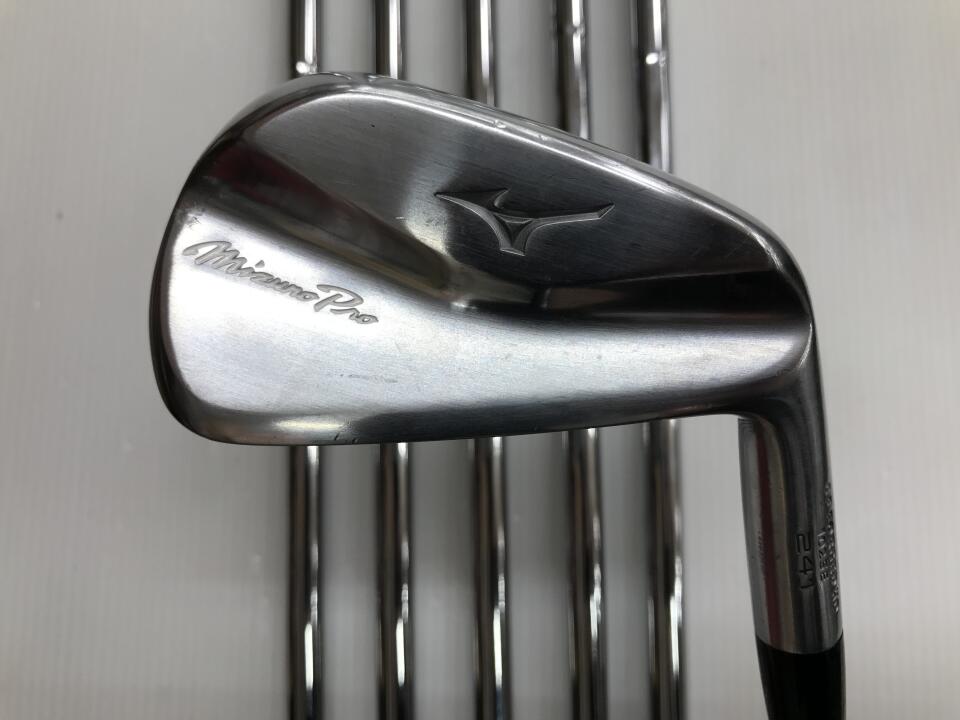 【中古】ミズノ Mizuno Pro 241 アイアンセット S200フレックス 37.75インチ ダイナミックゴールド HT Cランク 右利き用 MIZUNO ゴルフクラブ ミズノプロ ゴルフドゥ ゴルフ用品 GOLF DO 中古ゴルフクラ