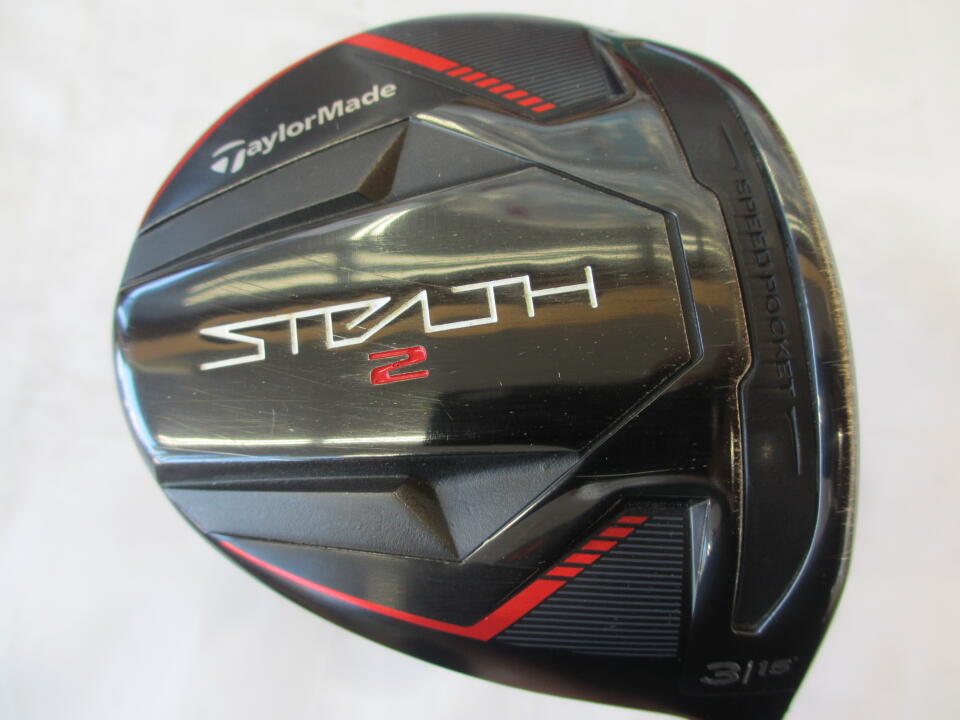 【中古】テーラーメイド STEALTH2 フェアウェイウッド 3W 15° Sフレックス 43.25インチ ヘッドカバーあり TENSEI RED TM50 Cランク 右利き用 Taylormade ゴルフクラブ ステルス2 ゴルフドゥ ゴルフ用品 GOL