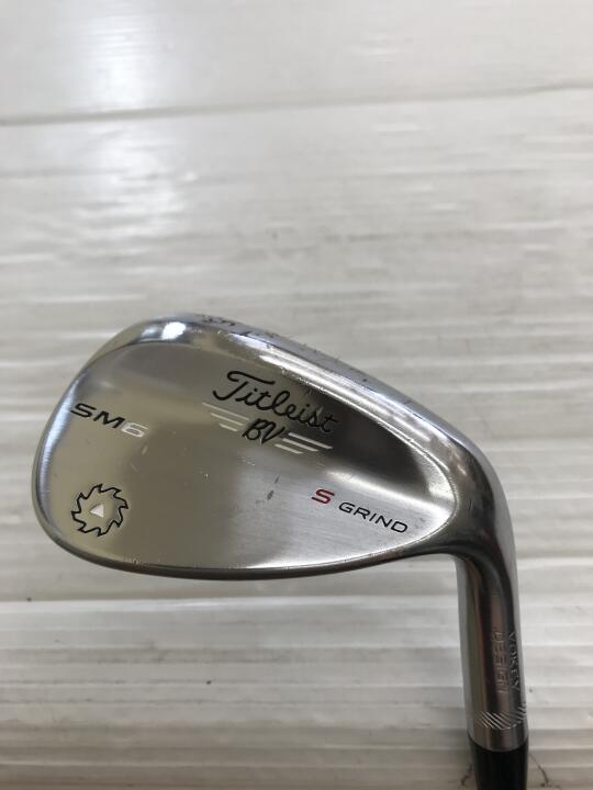 【中古】タイトリスト ボーケイ SM6 ツアークローム ウェッジ 56° S200フレックス 35.25インチ ダイナミックゴールド Dランク 右利き用 Titleist ゴルフクラブ ゴルフドゥ ゴルフ用品 GOLF DO 中古ゴ