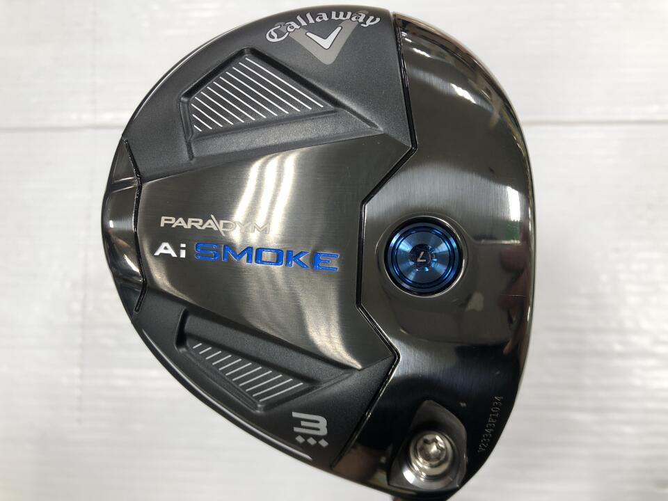 【中古】キャロウェイ PARADYM Ai SMOKE ◆◆◆ フェアウェイウッド 3W 15° Sフレックス 43.0インチ ヘッドカバーあり TENSEI 60 for Callaway(Ai SMOKE) Cランク 右利き用 Callaway ゴルフクラブ パラダイムAiス