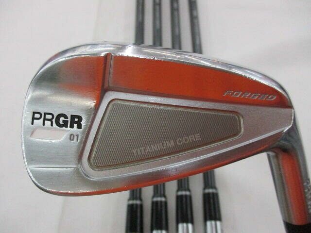 【中古】プロギア 01 IRON アイアンセット SRフレックス 37.5インチ Diamana for PRGR (02 IRON) Cランク 右利き用 PRGR ゴルフクラブ ゴルフドゥ ゴルフ用品 GOLF DO 中古ゴルフクラブ
