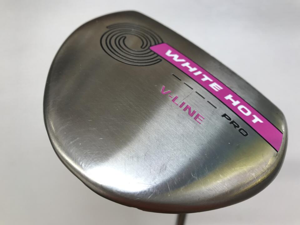 【中古】オデッセイ ホワイト ホット プロ 2.0 V-LINE レディス パター 32.0インチ ヘッドカバーあり オリジナルスチール Dランク 右利き用 ODYSSEY ゴルフクラブ ゴルフドゥ ゴルフ用品 GOLF DO 中