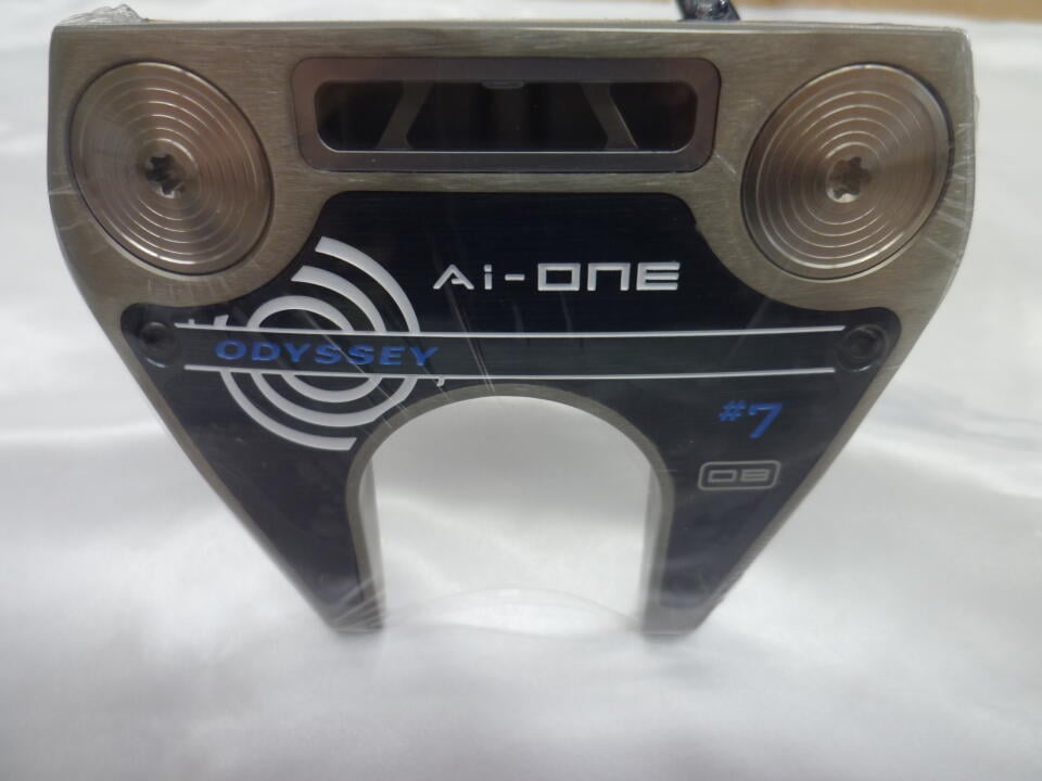 【中古】オデッセイ Ai-ONE SILVER #7 DB パター 33.0インチ ヘッドカバーあり オリジナルスチール Sランク 右利き用 ODYSSEY ゴルフクラブ ゴルフドゥ ゴルフ用品 GOLF DO 中古ゴルフクラブ