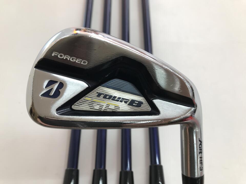 【中古】ブリヂストン TOUR B JGR HF3 2019 アイアンセット Rフレックス 38.0インチ TOUR AD for JGR TG2-IR Cランク 右利き用 BRIDGESTONE ゴルフクラブ ゴルフドゥ ゴルフ用品 GOLF DO 中古ゴルフクラブ