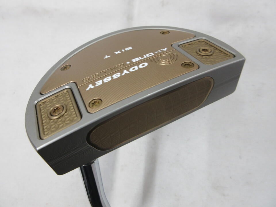 【中古】オデッセイ Ai-ONE MILLED SILVER SIX T パター 34.0インチ ヘッドカバーあり オリジナルスチール Bランク 右利き用 ODYSSEY ゴルフクラブ ゴルフドゥ ゴルフ用品 GOLF DO 中古ゴルフクラブ