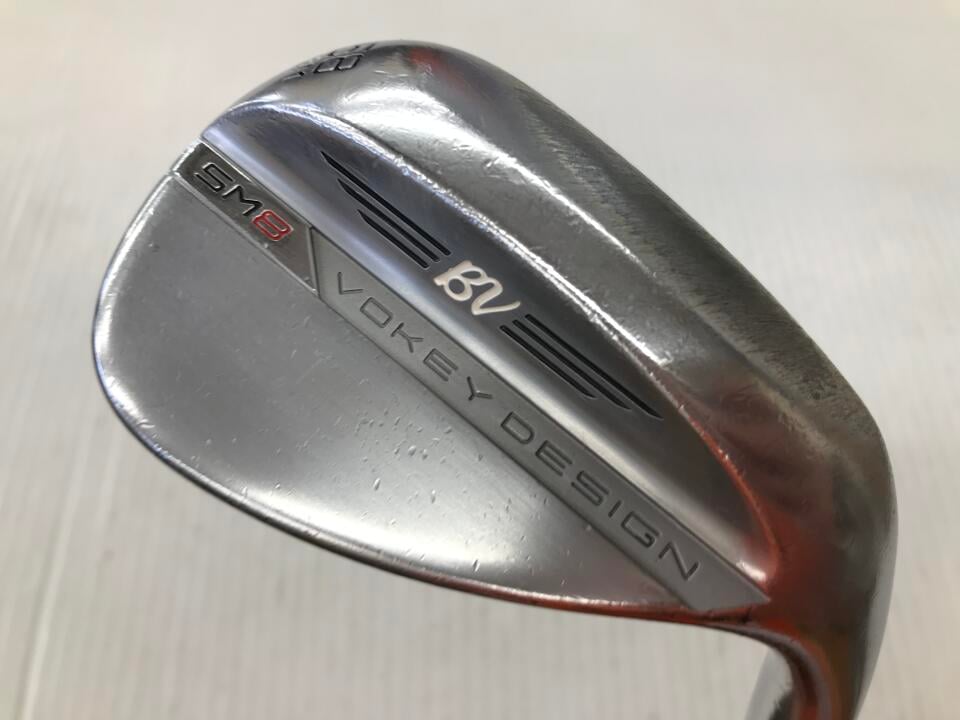 【中古】タイトリスト ボーケイ SM8 ツアークローム ウェッジ 58° WEDGEフレックス 35.0インチ ダイナミックゴールド Dランク 右利き用 Titleist ゴルフクラブ ゴルフドゥ ゴルフ用品 GOLF DO 中古ゴ