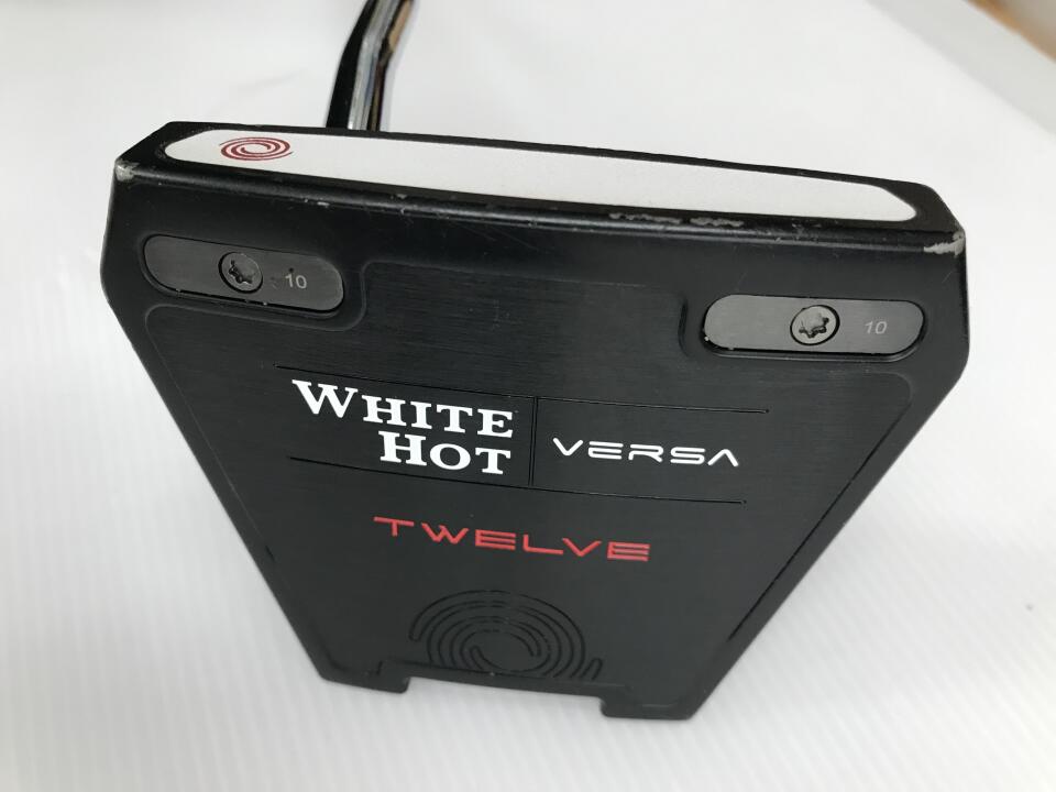 【中古】オデッセイ WHITE HOT VERSA TWELVE パター 34.0インチ ヘッドカバーあり オリジナルスチール Dランク 左利き用 ODYSSEY ゴルフクラブ ゴルフドゥ ゴルフ用品 GOLF DO 中古ゴルフクラブ|ゴルフ ドゥ 中古クラブ店