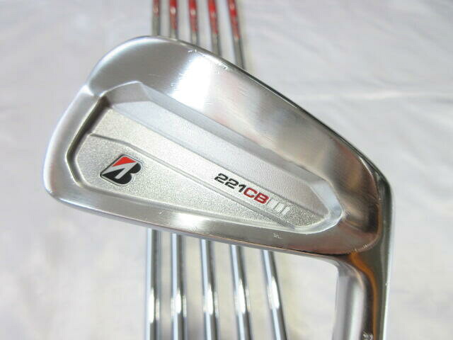 【中古】ブリヂストン 221CB アイアンセット 25° Sフレックス 38.0インチ NSプロ MODUS 3 TOUR 120 Cランク 右利き用 BRIDGESTONE ゴルフクラブ ゴルフドゥ ゴルフ用品 GOLF DO 中古ゴルフクラブ