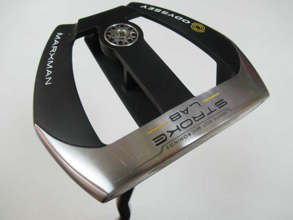 【中古】オデッセイ STROKE LAB MARXMAN パター 33.0インチ ヘッドカバーあり オリジナルスチール Cランク 右利き用 ODYSSEY ゴルフクラブ ゴルフドゥ ゴルフ用品 GOLF DO 中古ゴルフクラブ