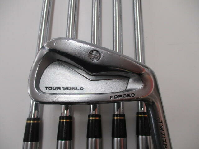 【中古】ホンマゴルフ ツアーワールド TW717P アイアンセット 24° Sフレックス 37.75インチ NSプロ MODUS 3 TOUR 120 Cランク 右利き用 ゴルフクラブ ゴルフドゥ ゴルフ用品 GOLF DO 中古ゴルフクラブ
