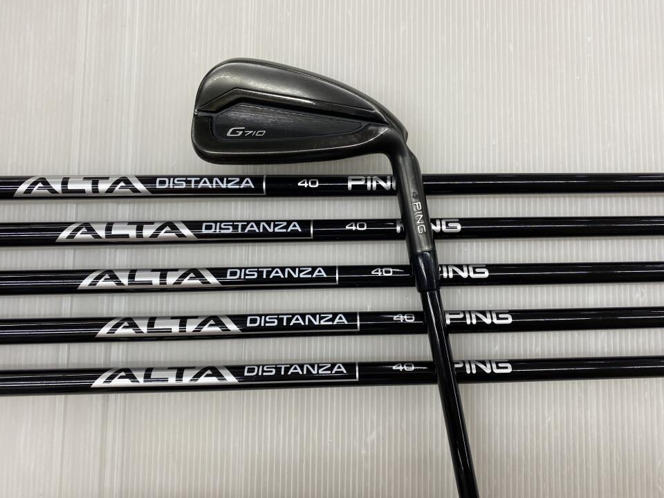 楽天市場】【中古】ピン G710 アイアンセット 21.5° 38.5インチ ALTA