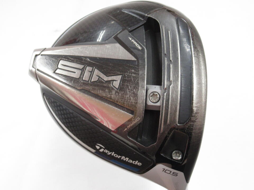 【中古】テーラーメイド SIM ドライバー 10.5° Sフレックス 45.25インチ ﾂｱｰAD XC-5 リシャフト品 Dランク 右利き用 Taylormade ゴルフクラブ シム ゴルフドゥ ゴルフ用品 GOLF DO 中古ゴルフクラブ